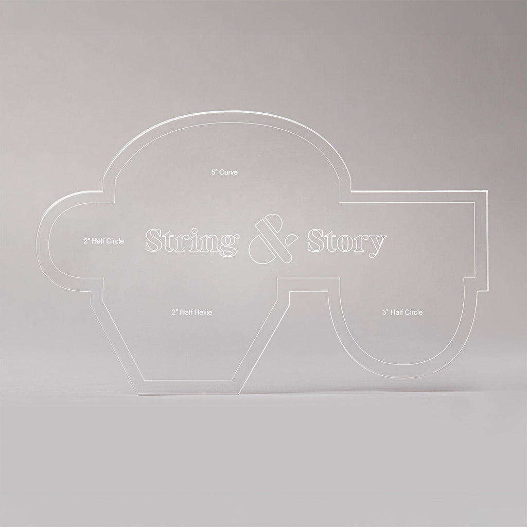 Rockstar Quilting Ruler - Long Arm