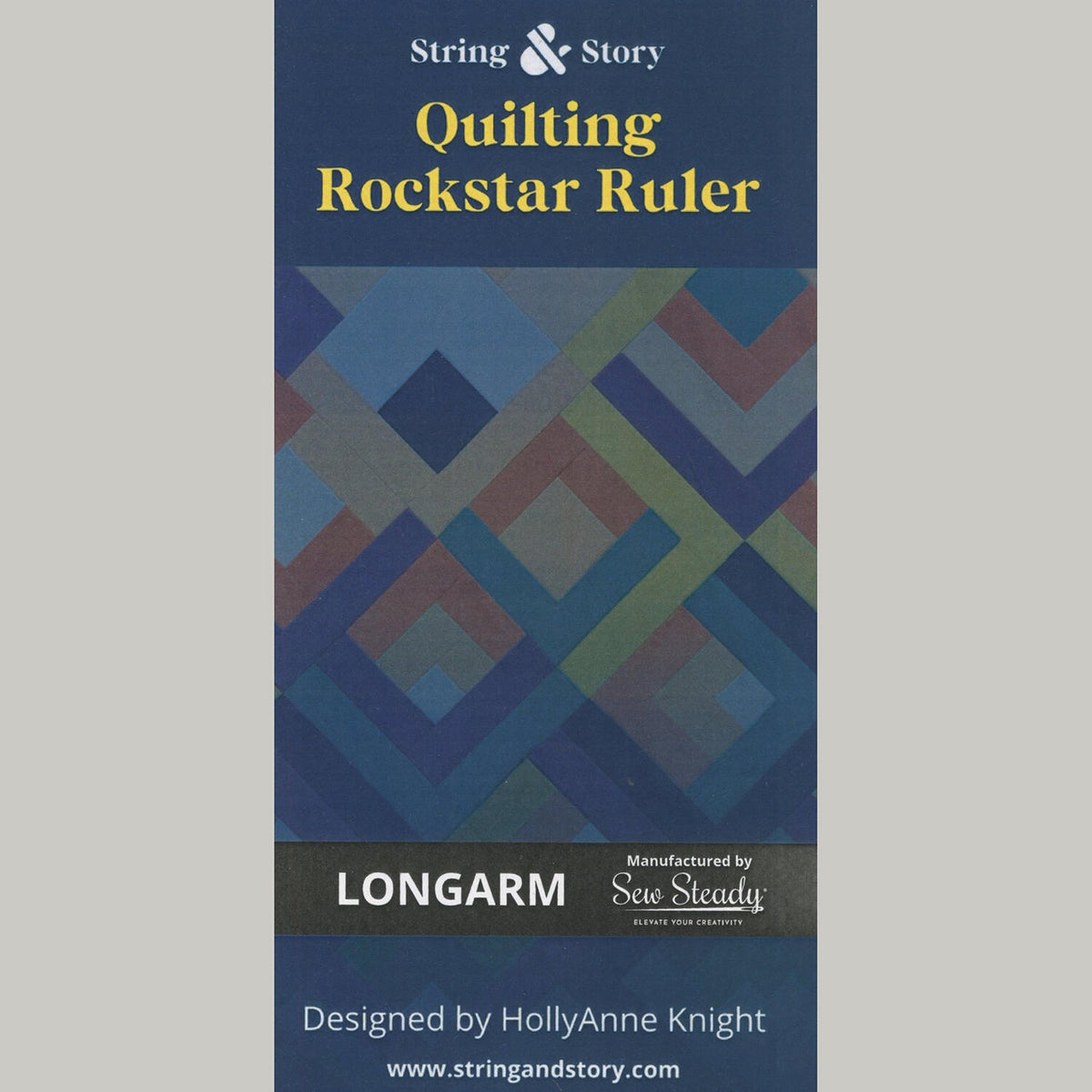 Rockstar Ruler Rockstar Quilting Ruler - Long Arm