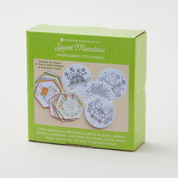 Missouri Star Sweet Meadow Peel & Stitch Design Pack