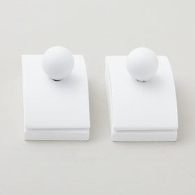 Missouri Star Wall Hanging Clips - White