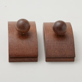 Missouri Star Wall Hanging Clips - Walnut