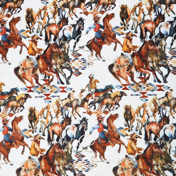 Cuddle Prints - Wranglers Woodland Yardage