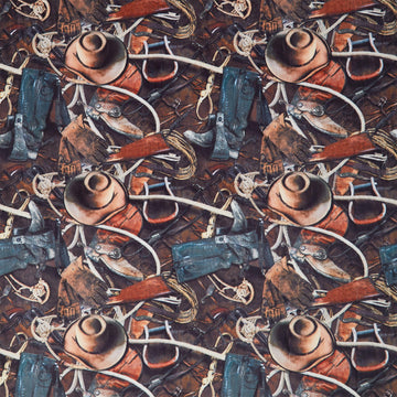 Cuddle Prints - Sundown Brown Yardage