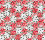 Quilting Cuddle Prints - Christmas Keepsake Noel Blossom Multi Yardage