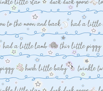 Quilting Cuddle Prints - Goodnight Farm Lullaby Pastel Yardage