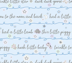 Quilting Cuddle Prints - Goodnight Farm Lullaby Pastel Yardage