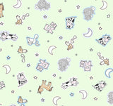 Quilting Cuddle Prints - Goodnight Farm Sleepy Farm Pastel Yardage