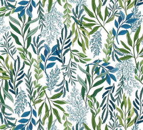 Quilting Cuddle Prints - Whispering Blooms Dreamweaver Snow Yardage