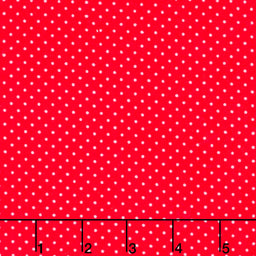 Cuddle® Prints - Cottage Rose Lane Bitty Dot Candy Apple Digitally Printed Minky Yardage
