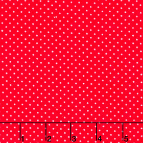Cuddle® Prints - Cottage Rose Lane Bitty Dot Candy Apple Digitally Printed Minky Yardage