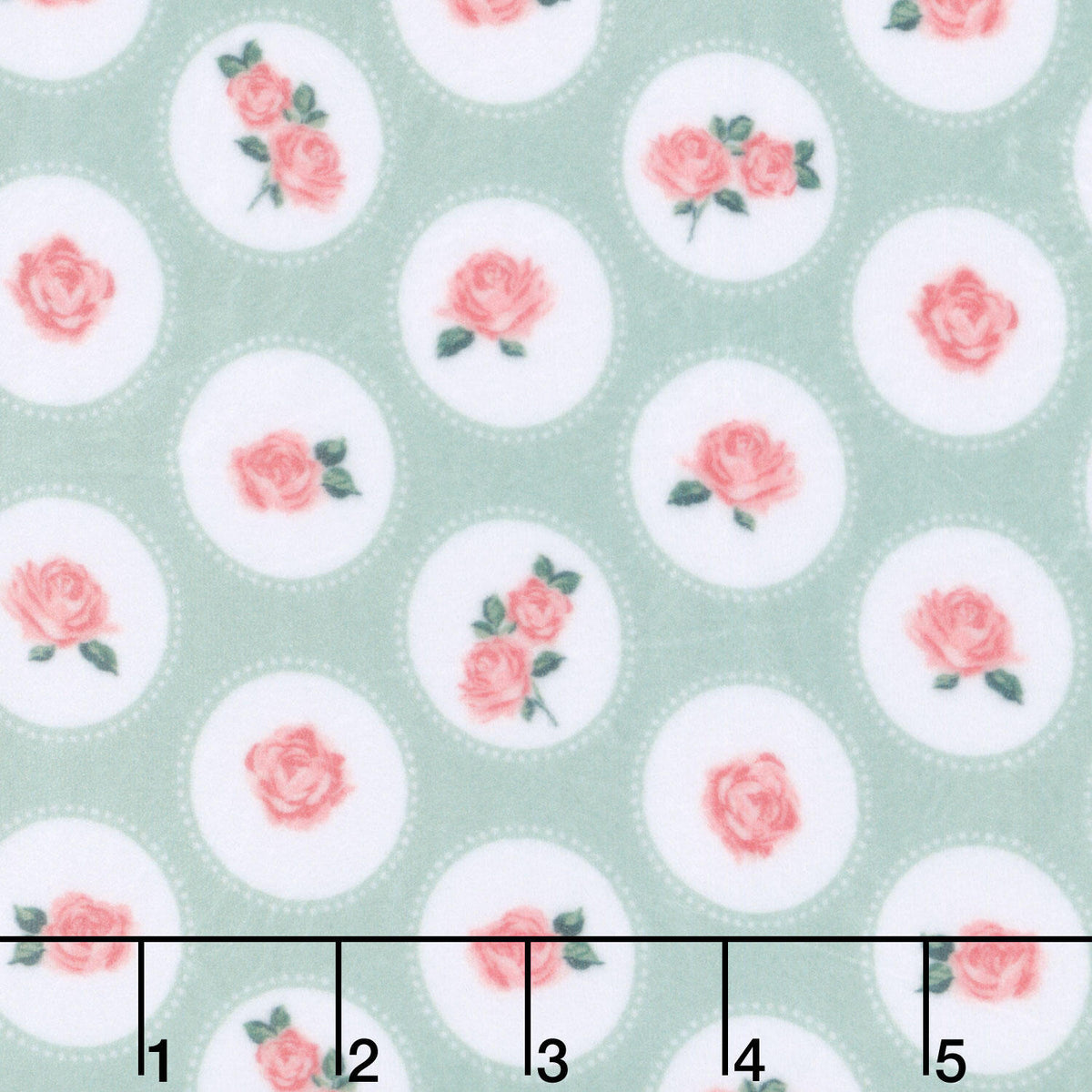 Cuddle® Prints - Cottage Rose Lane Brighton Meadow Digitally Printed Minky Yardage