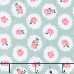 Cuddle® Prints - Cottage Rose Lane Brighton Meadow Digitally Printed Minky Yardage