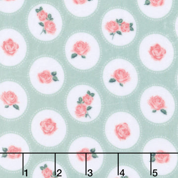 Cuddle® Prints - Cottage Rose Lane Brighton Meadow Digitally Printed Minky Yardage
