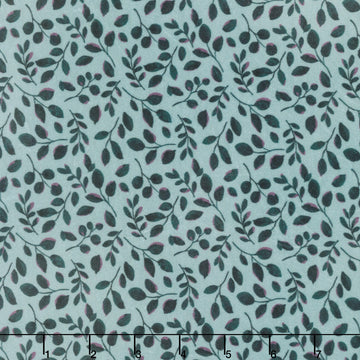 Cuddle® Prints - Garden Leaves Green Digitally Printed Minky Yardage