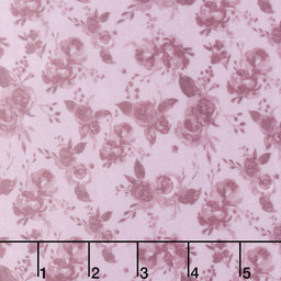 Cuddle® Prints - Garden Tonal Woodrose Digitally Printed Minky Yardage