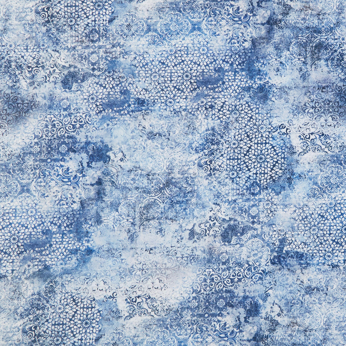 Quilting Cuddle Prints - Stonewash Denim Yardage