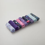 Quilting Cuddle Whispering Blooms Purple Fat Quarter Pack