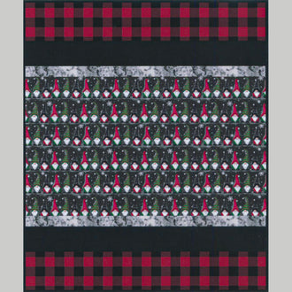 Gnomes Sensational Strips Cuddle Quilt Kit