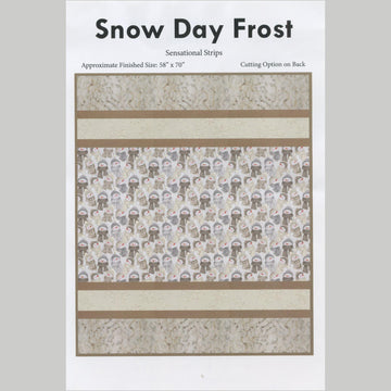 Snowday Sensational Strips Cuddle Quilt Kit