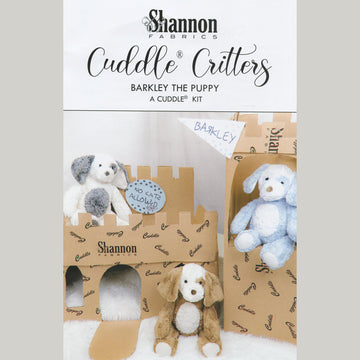 Cuddle Kit - Cuddle Critter Puppy Barkley Cappuccino