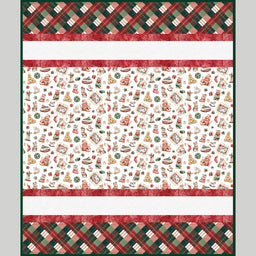 Jingle Paws Sensational Strips Cuddle Quilt Kit