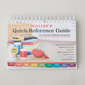 Quilter's Quick-Reference Guide Book