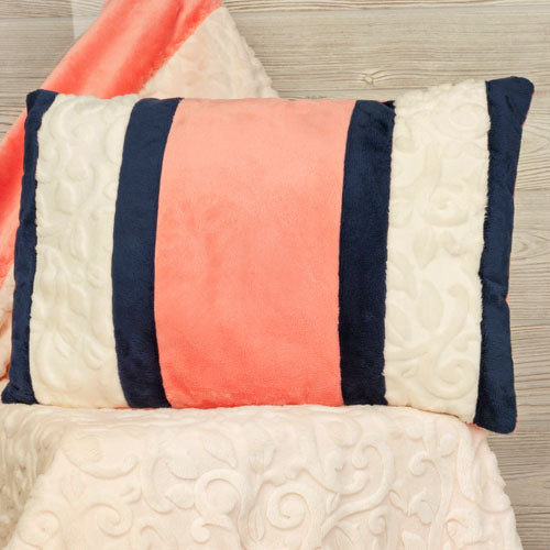 Simple Stripe Pillow Free Quilt Pattern