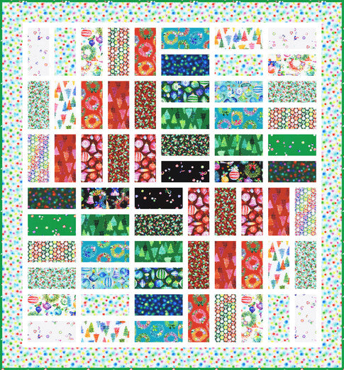 Simple Strips Free Quilt Pattern by Elise Lea
