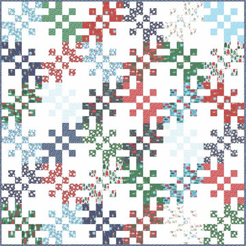 Snowflake Garden Free Quilt Pattern