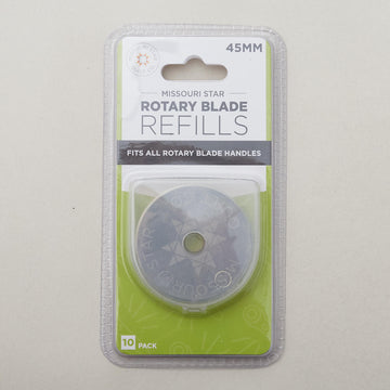 Missouri Star 45mm Rotary Replacement Blades - 10-pack