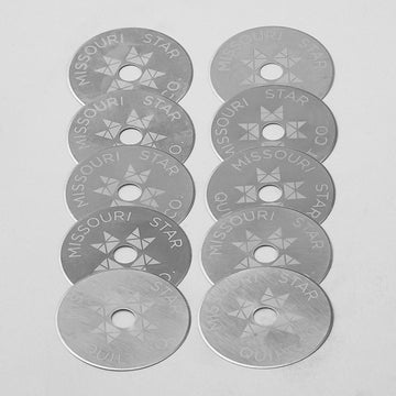 Missouri Star 45mm Rotary Replacement Blades - 10-pack