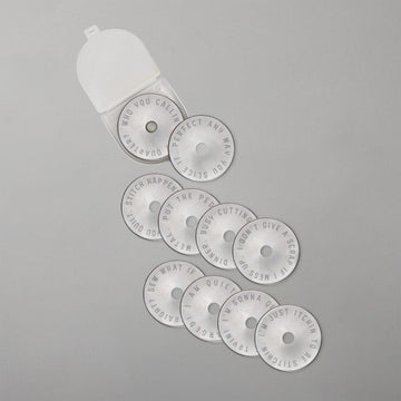 Missouri Star "Snarky Sayings" 45mm Rotary Blades - 10pk