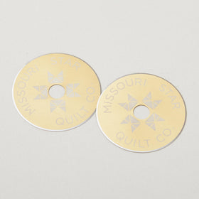 Missouri Star Replacement Rotary Blades - 45mm Gold