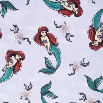 Fleece Prints - Ariel Dot Purple Yardage