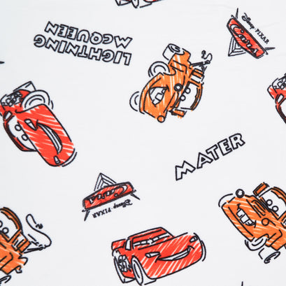 Fleece Prints - Classic Cars Multi Yardage