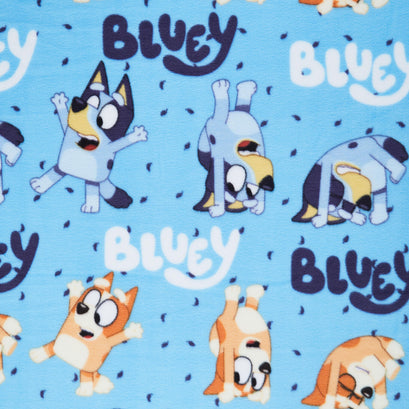 Fleece Prints - Turning Bluey Multi Yardage