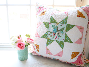 Moonlight Serenade Pillow Free Quilt Pattern