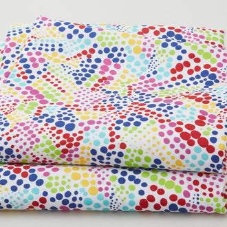 Dot to Dot - Multi Color 118" Wide 3 Yard Cut