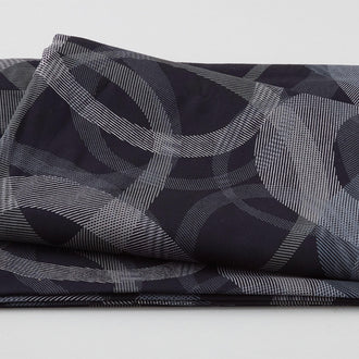 Transparencies 108" - Swirls Black 3 Yard Cut