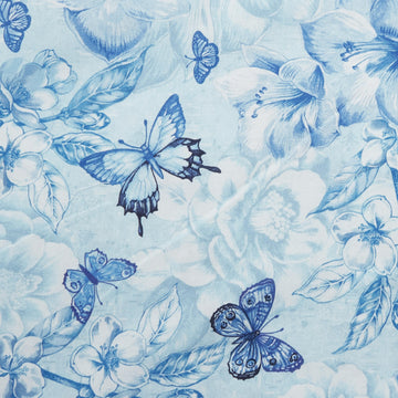 Hummingbird Messenger - Hummingbird Monotone Light Blue 2 Yard Cut
