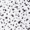 Not So Black and White 108" - Splashes White/Black 3 Yard Cut