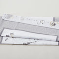 Moonlit Dreams - Animal Blocks Gray Fabric Panel