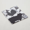 Buttermilk Farmstead - Stacked Farm Animals Black Fabric Panel
