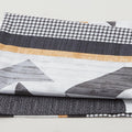Buttermilk Farmstead - Stacked Farm Animals Black Fabric Panel