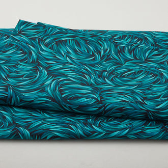 Tempest 108" - Swirl Jadite 3 Yard Cut