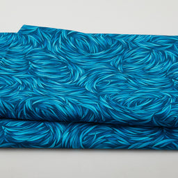 Tempest 108" - Swirl Turquoise 3 Yard Cut
