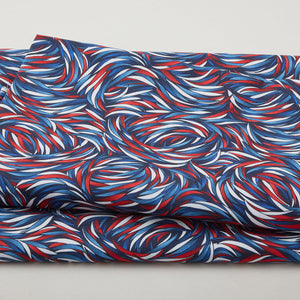 Tempest 108" - Swirl Patriotic 3 Yard Cut