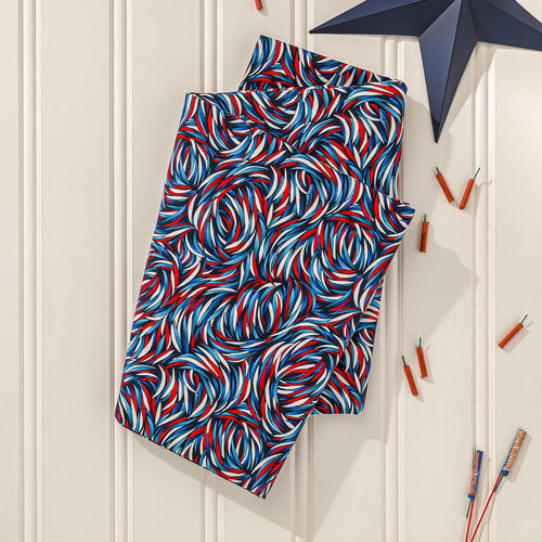 Tempest 108" - Swirl Patriotic 3 Yard Cut