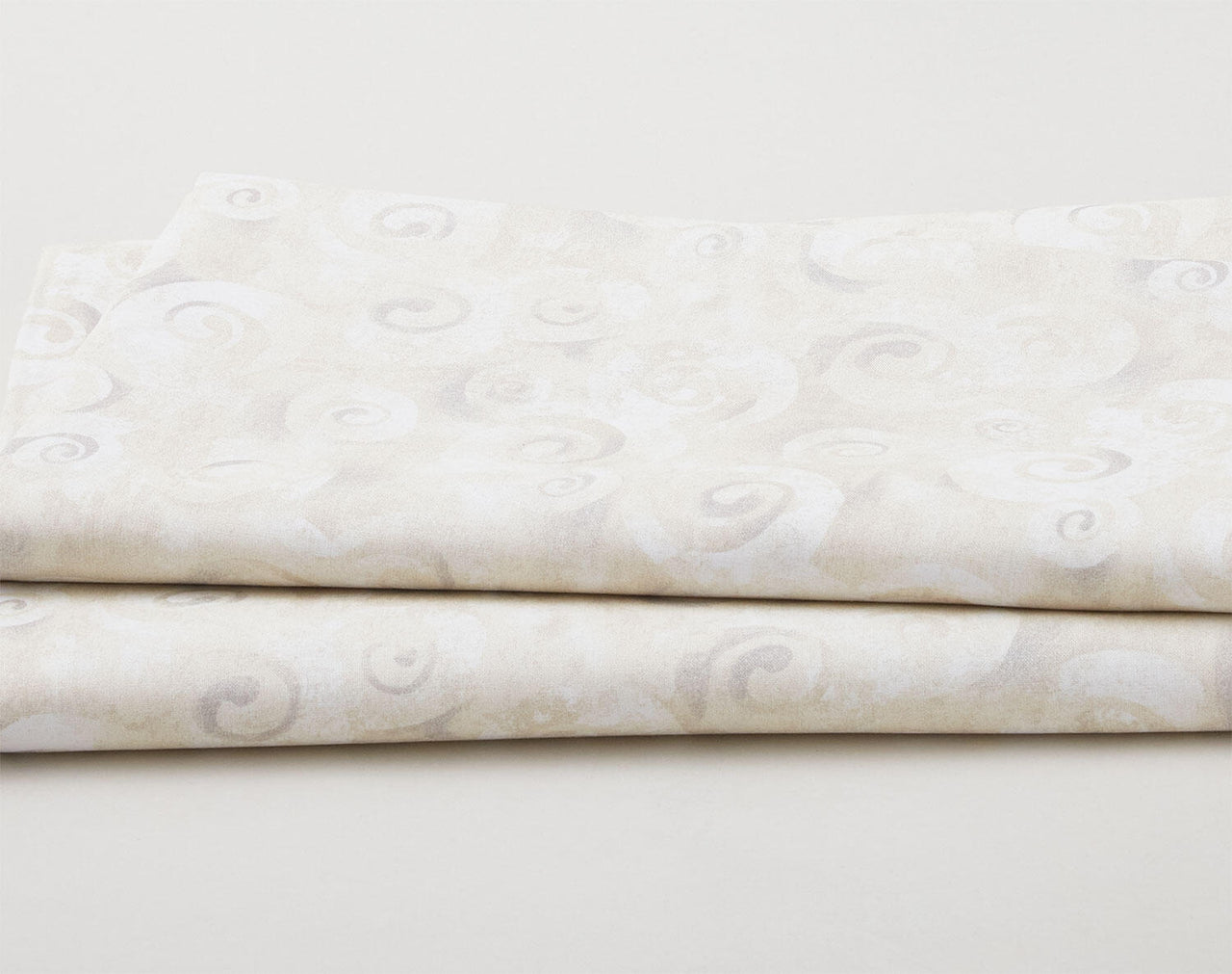 Spiral Storm - Swirls Parchment 118" Wide 3 Yard Cut