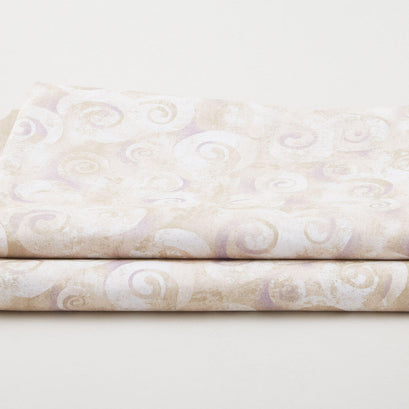 Spiral Storm - Swirls Stone 118" Wide 3 Yard Cut